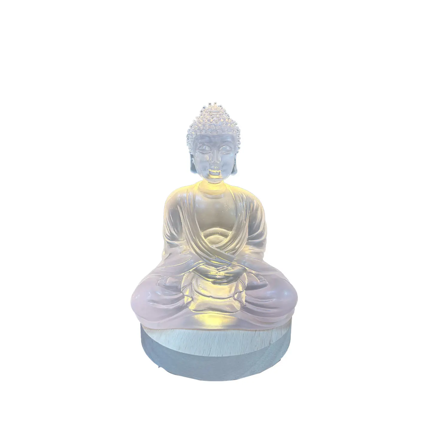 Figura Buda con Luz  17.5 cm 2