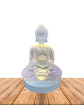 Figura Buda con Luz  17.5 cm