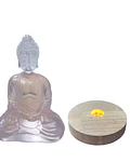 Figura Buda con Luz  17.5 cm