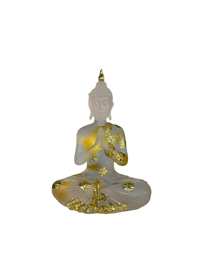 Figura Buda con Luz  21 cm