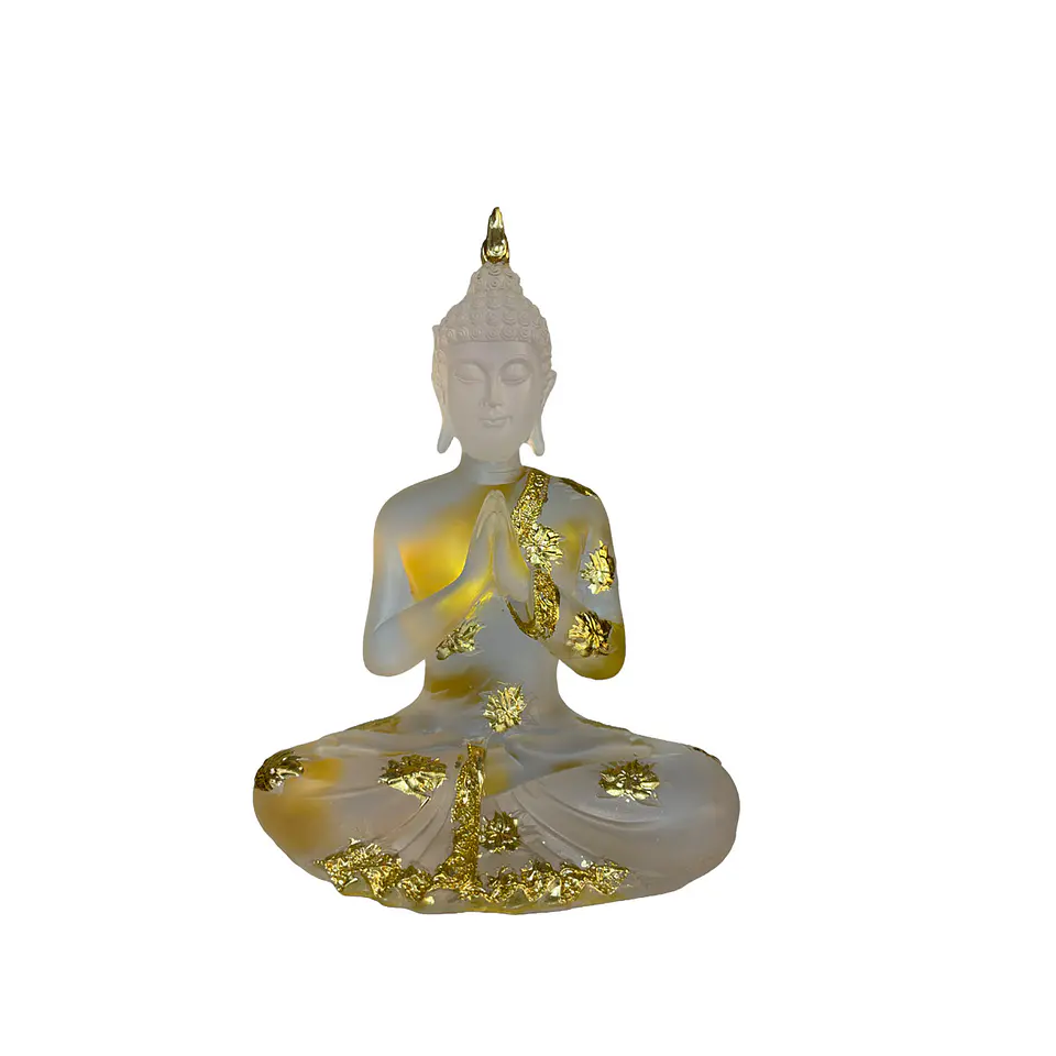 Figura Buda con Luz  21 cm 2