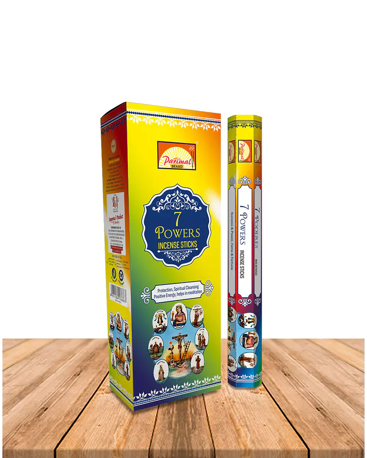 Incienso Formato Hexagonal 7 Poderes