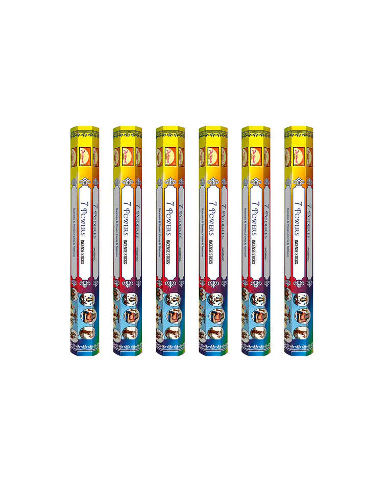 Incienso Formato Hexagonal 7 Poderes