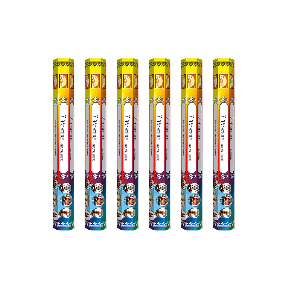 Incienso Formato Hexagonal 7 Poderes 3