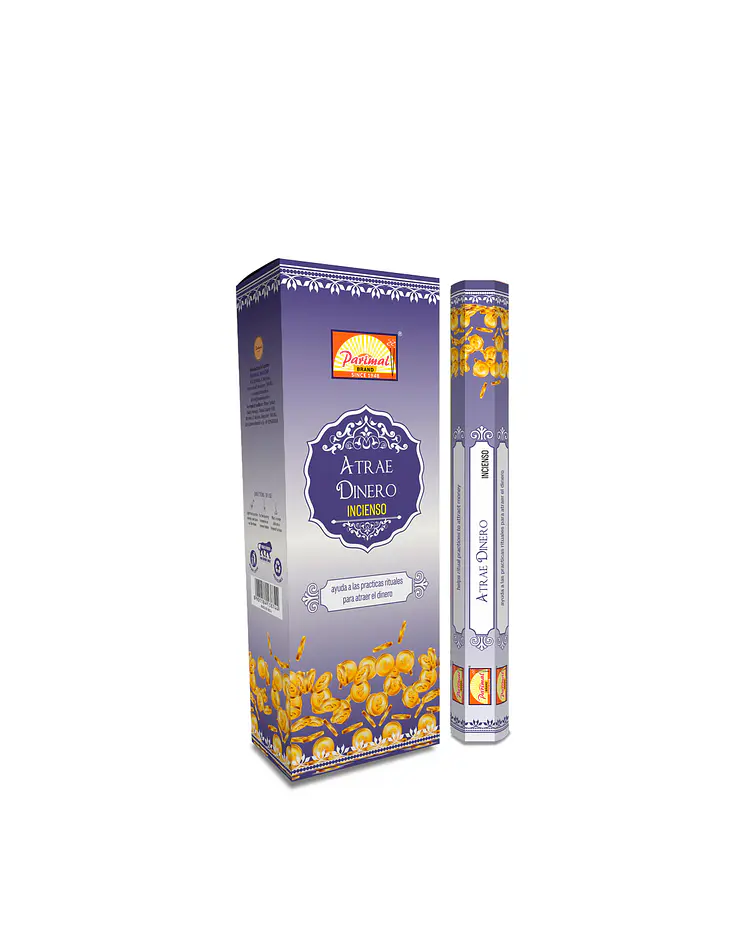 Incienso Formato Hexagonal Atrae Dinero