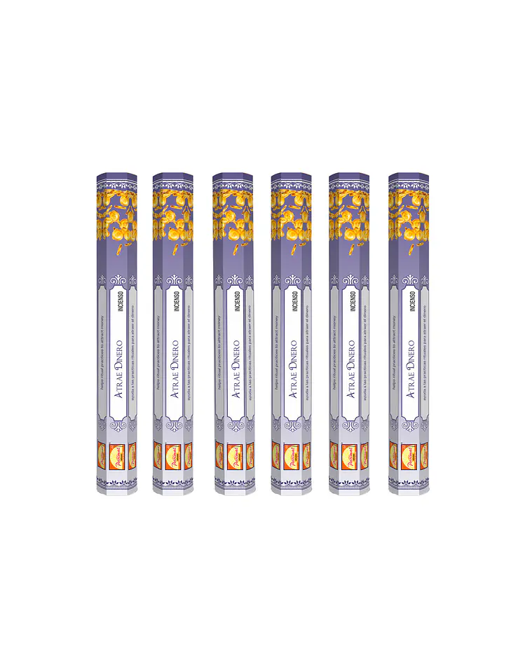 Incienso Formato Hexagonal Atrae Dinero