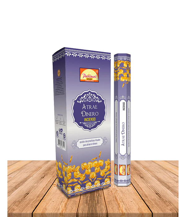Incienso Formato Hexagonal Atrae Dinero