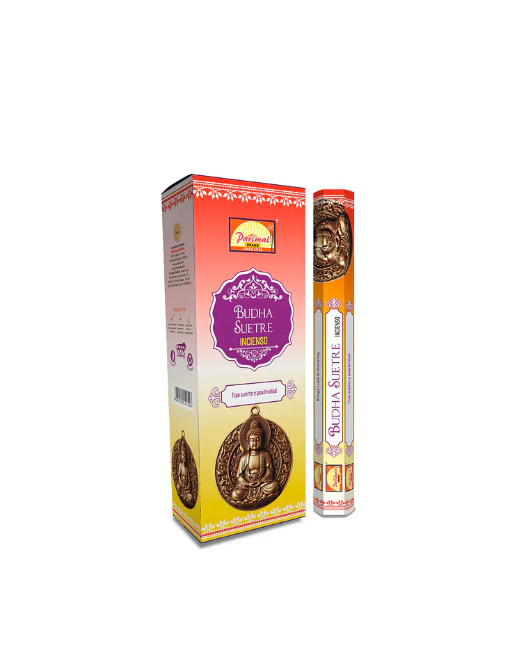 Incienso Formato Hexagonal Buda De Suerte