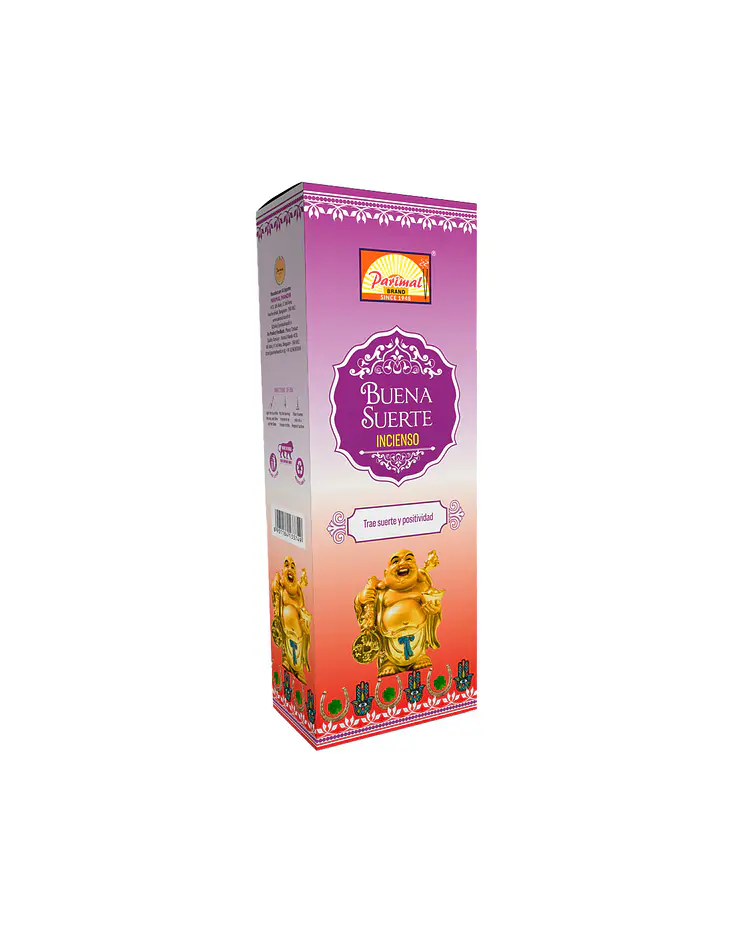 Incienso Formato Hexagonal Buena Suerte