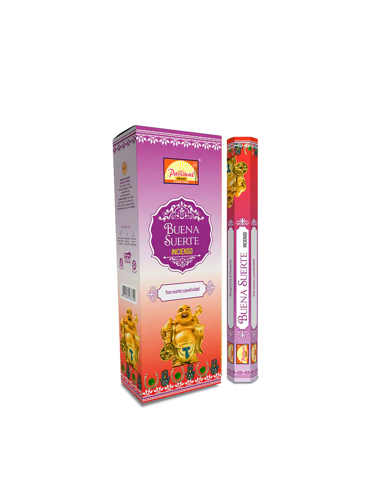 Incienso Formato Hexagonal Buena Suerte
