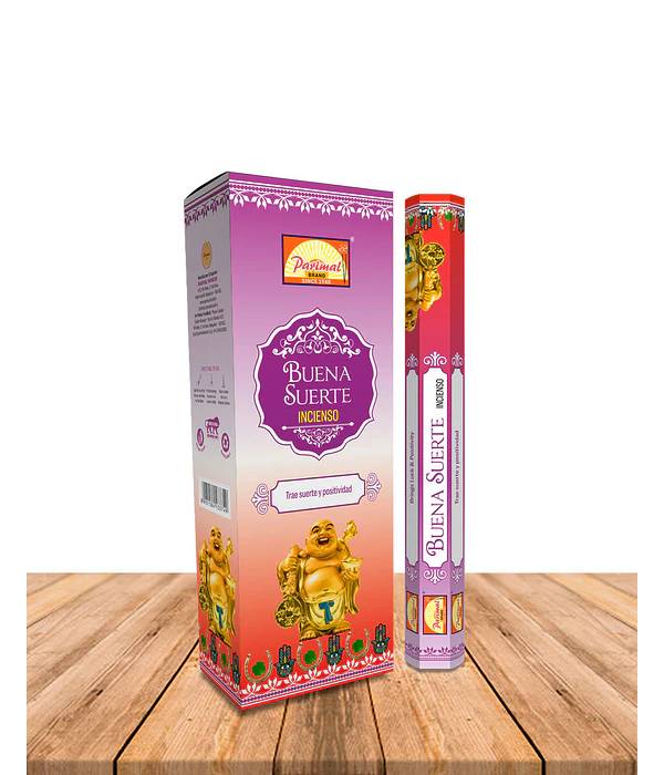Incienso Formato Hexagonal Buena Suerte