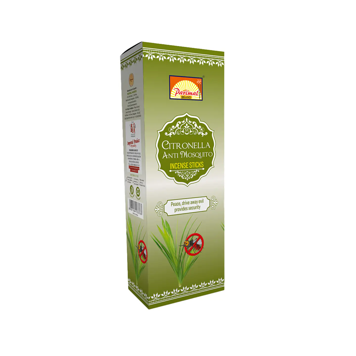 Incienso Formato Hexagonal Citronela 2
