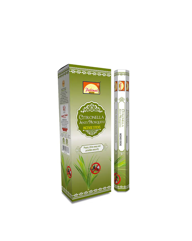 Incienso Formato Hexagonal Citronela