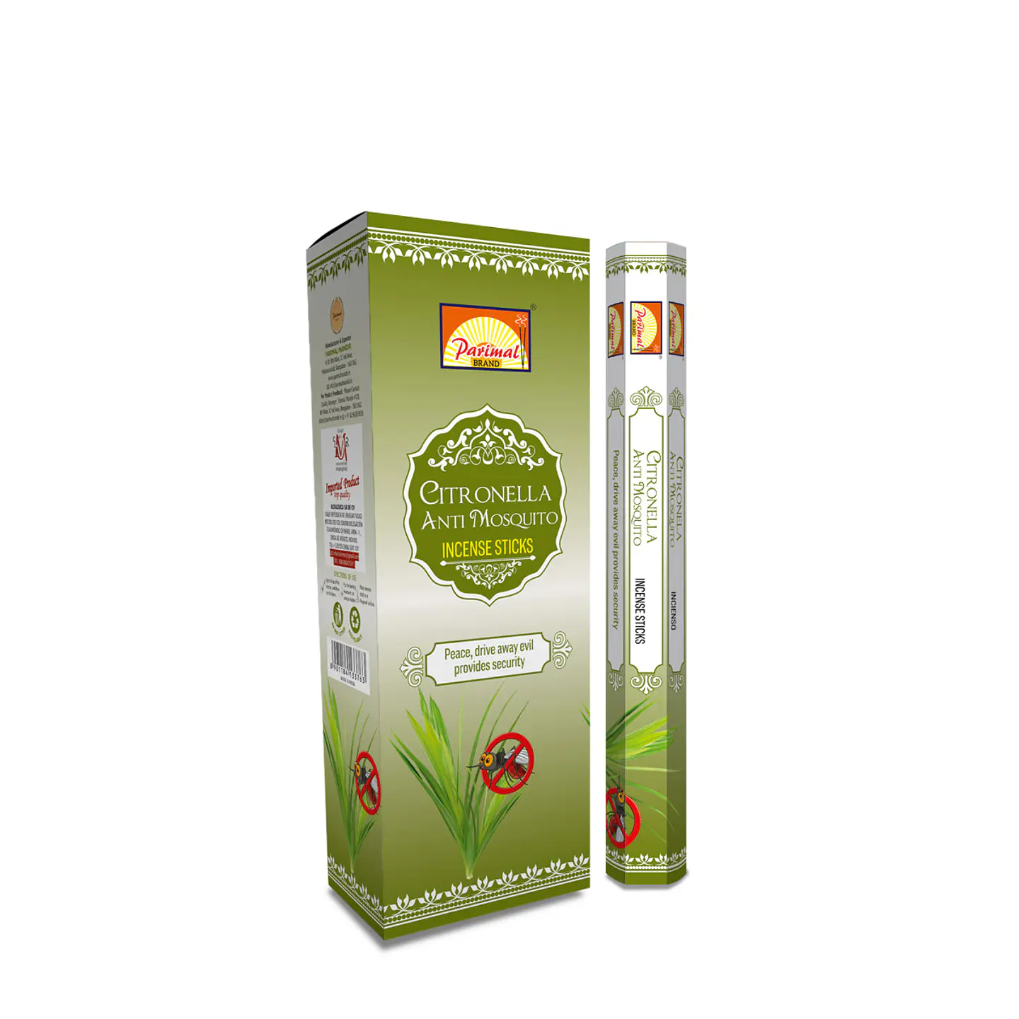 Incienso Formato Hexagonal Citronela 3