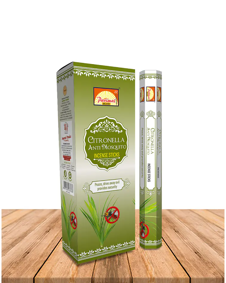 Incienso Formato Hexagonal Citronela