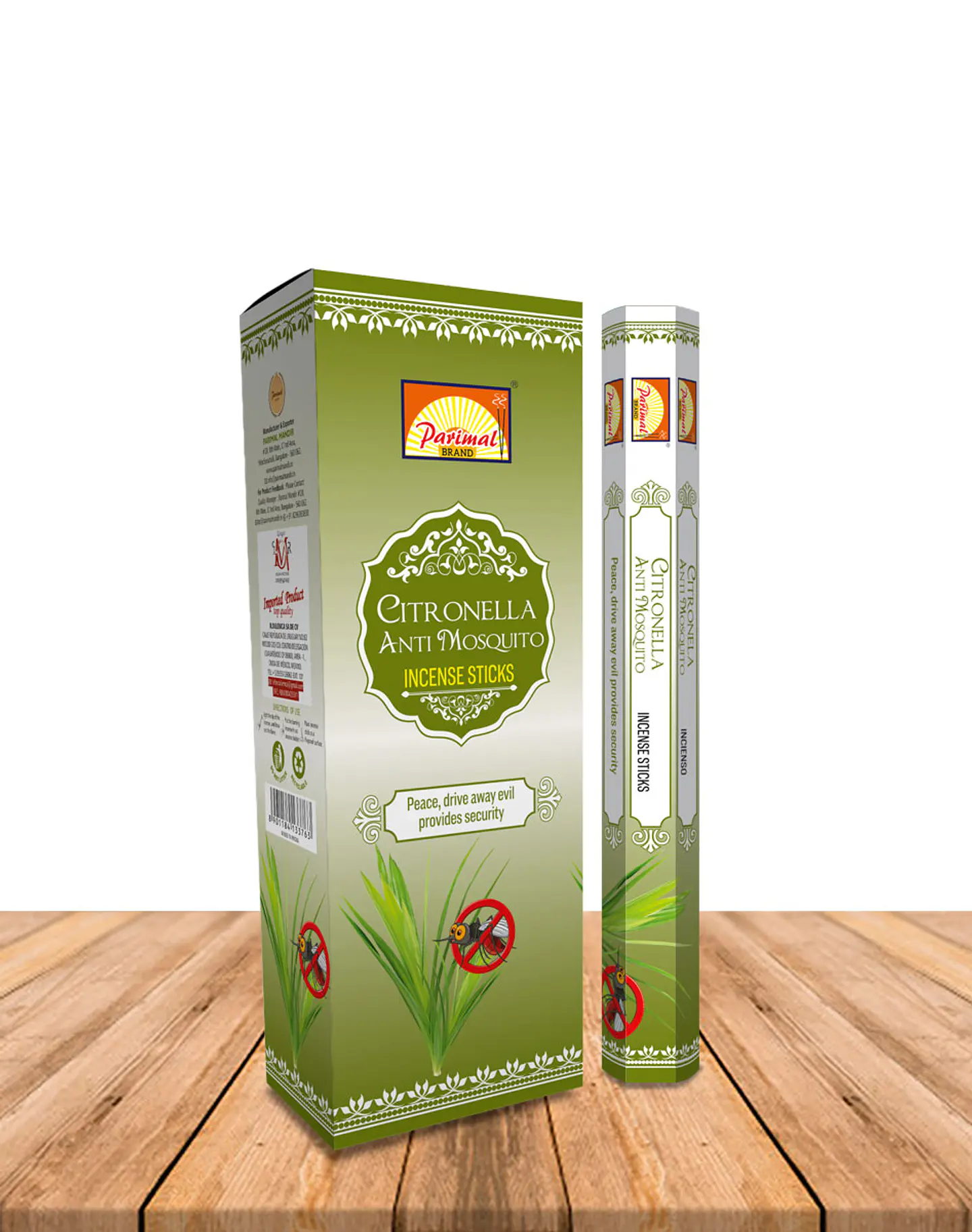 Incienso Formato Hexagonal Citronela 1