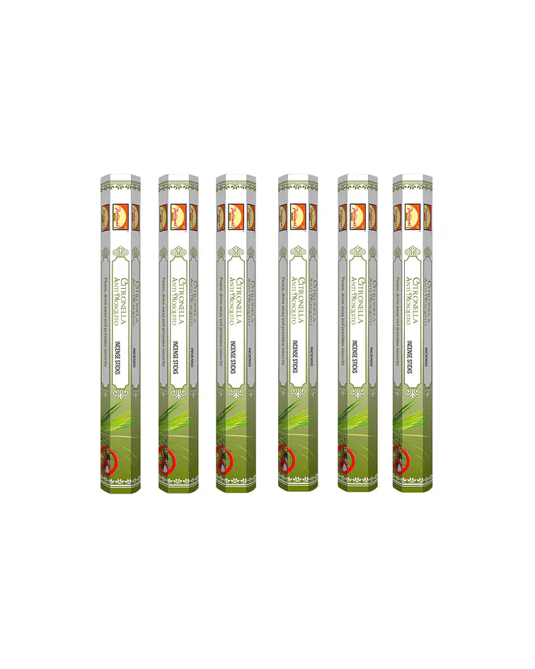 Incienso Formato Hexagonal Citronela