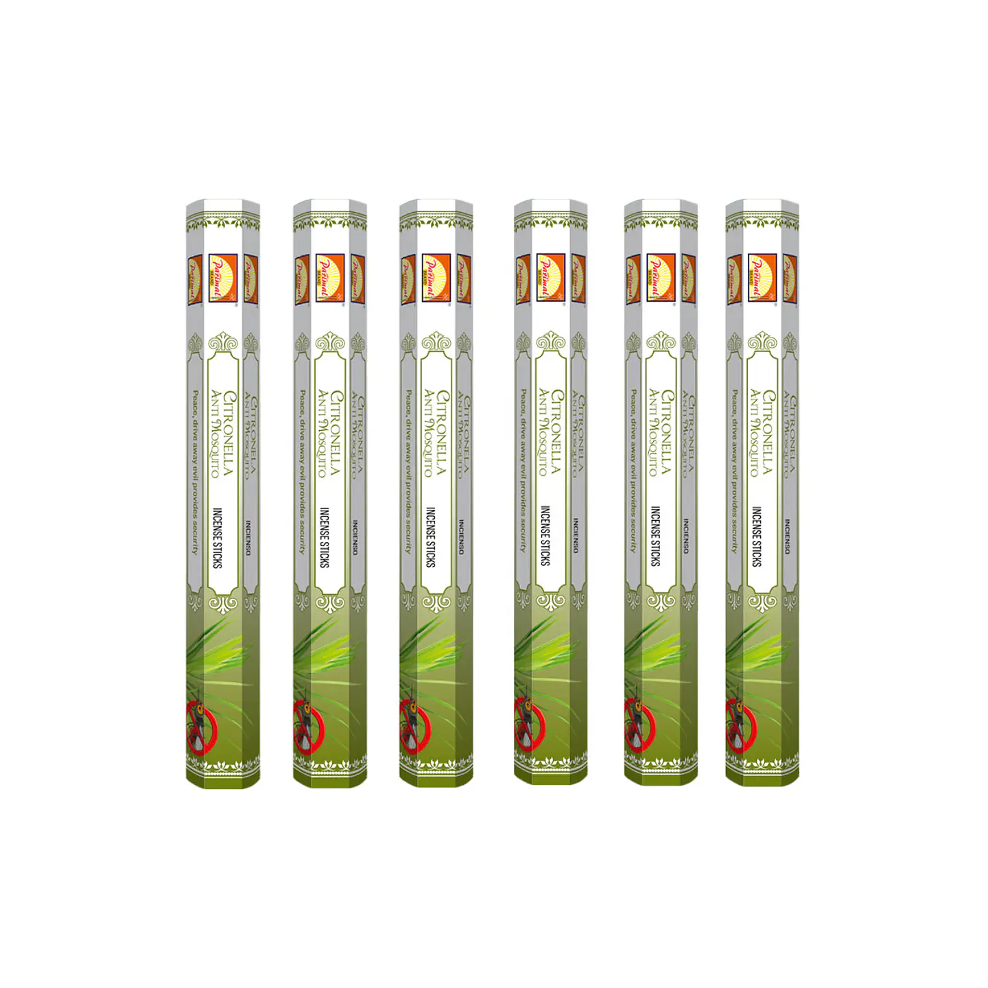 Incienso Formato Hexagonal Citronela 4