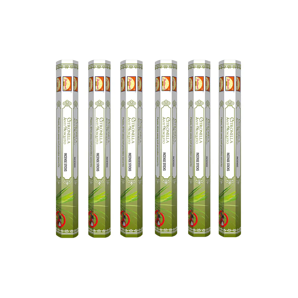 Incienso Formato Hexagonal Citronela 4