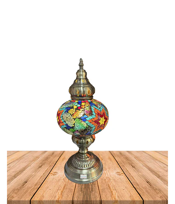 Lámpara de Mesa  Turca de Mosaico 16" YMA602-17
