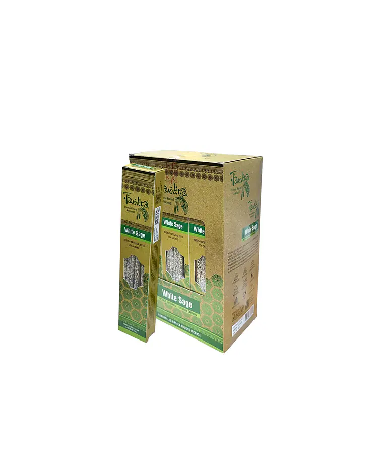 Incienso Smudge Tantra Salvia Blanca