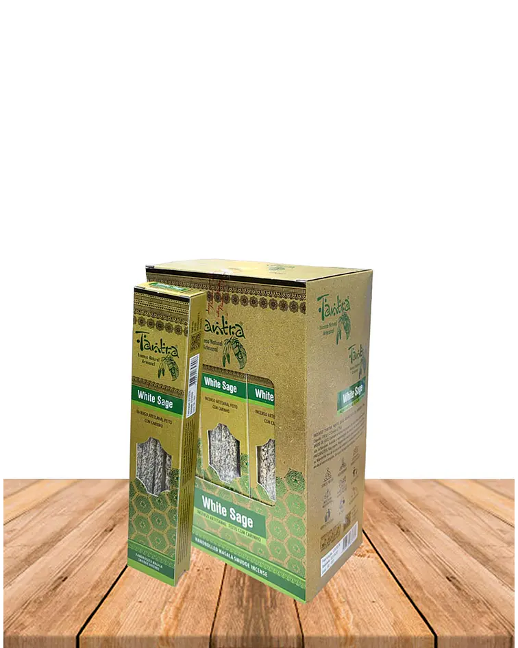 Incienso Smudge Tantra Salvia Blanca