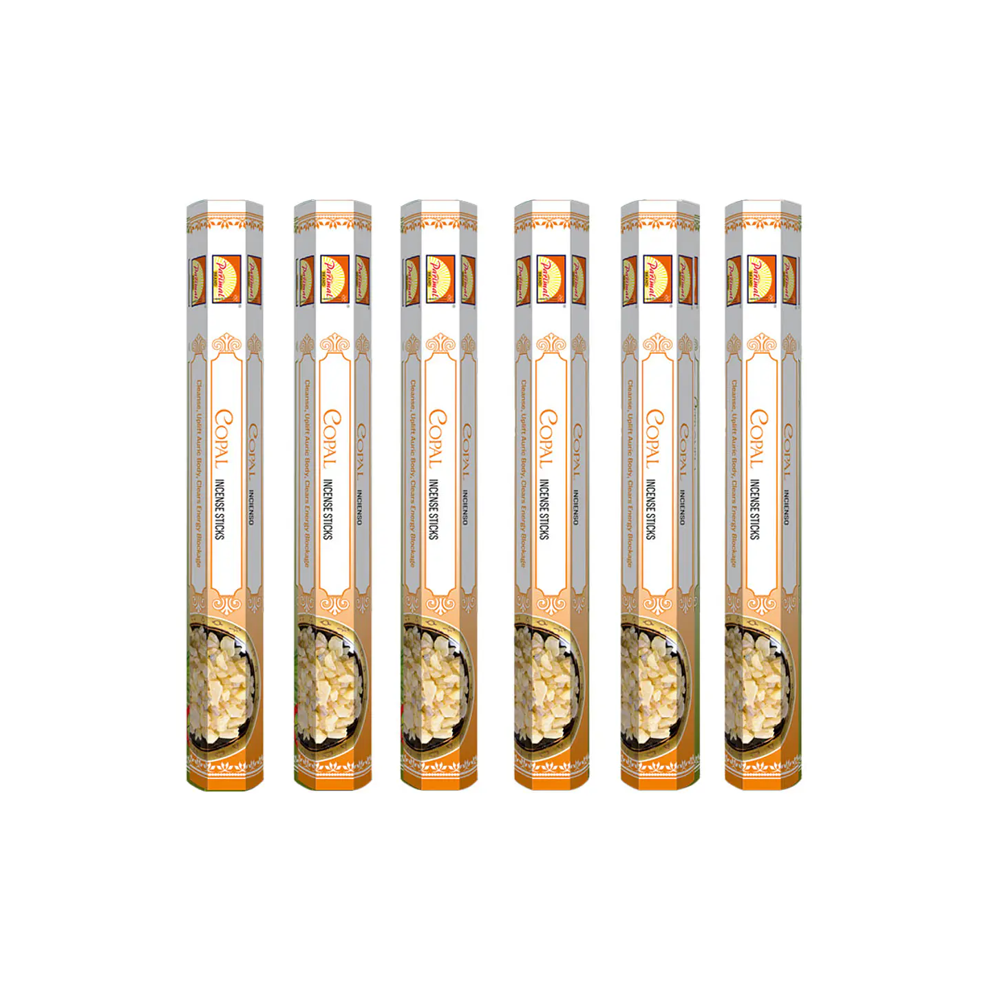 Incienso Formato Hexagonal Copal 3