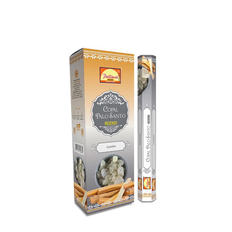 Incienso Formato Hexagonal Copal Palosanto 2
