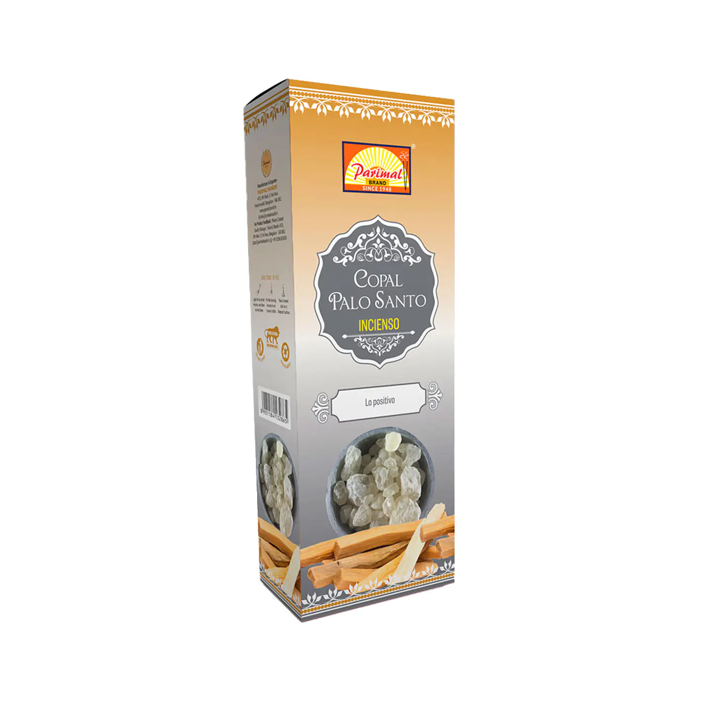Incienso Formato Hexagonal Copal Palosanto 3