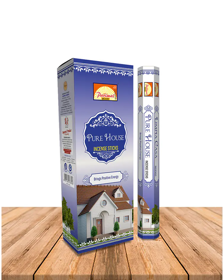 Incienso Formato Hexagonal Limpia Casa