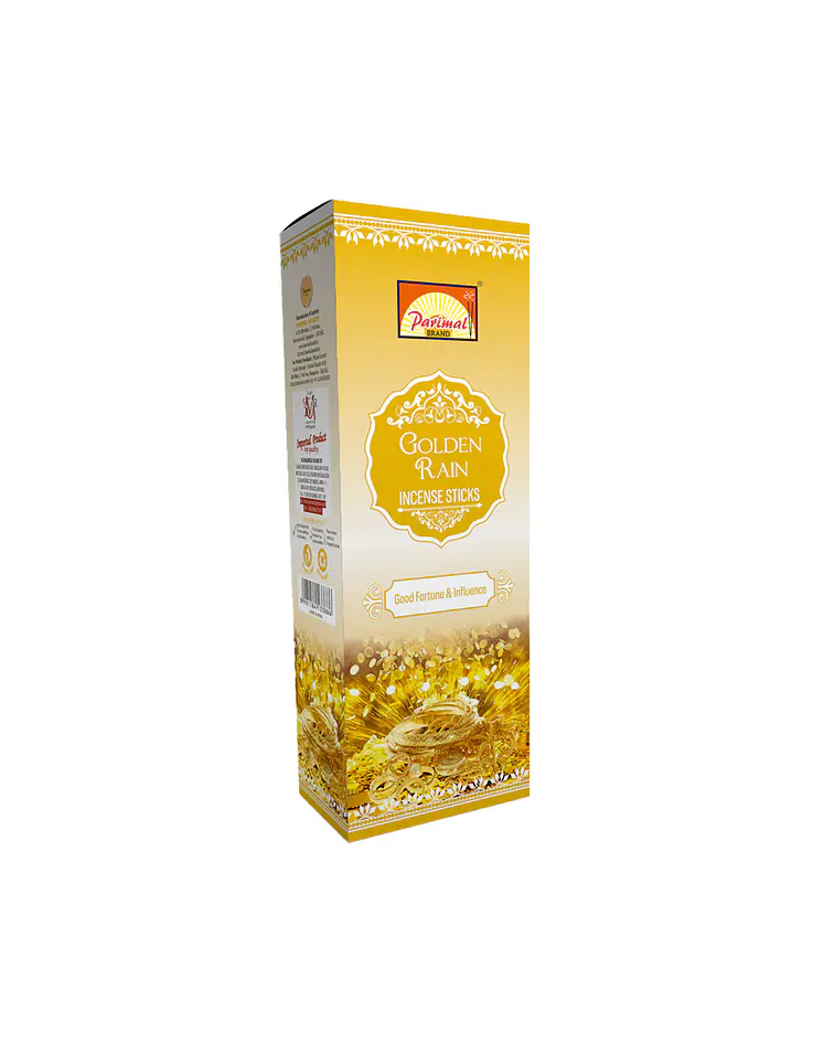 Incienso Formato Hexagonal Lluvia de Oro