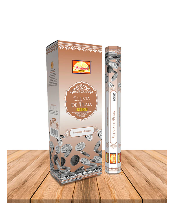 Incienso Formato Hexagonal Lluvia de Plata