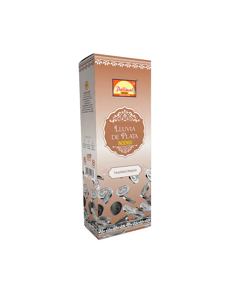 Incienso Formato Hexagonal Lluvia de Plata