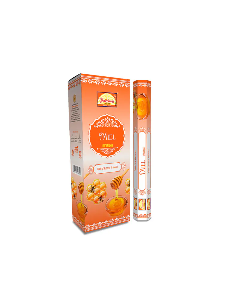 Incienso Formato Hexagonal Miel