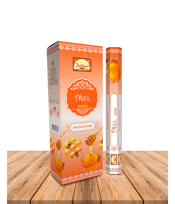 Incienso Formato Hexagonal Miel