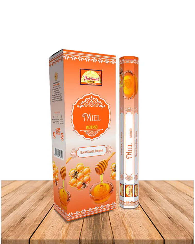 Incienso Formato Hexagonal Miel