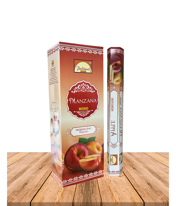 Incienso Formato Hexagonal Manzana