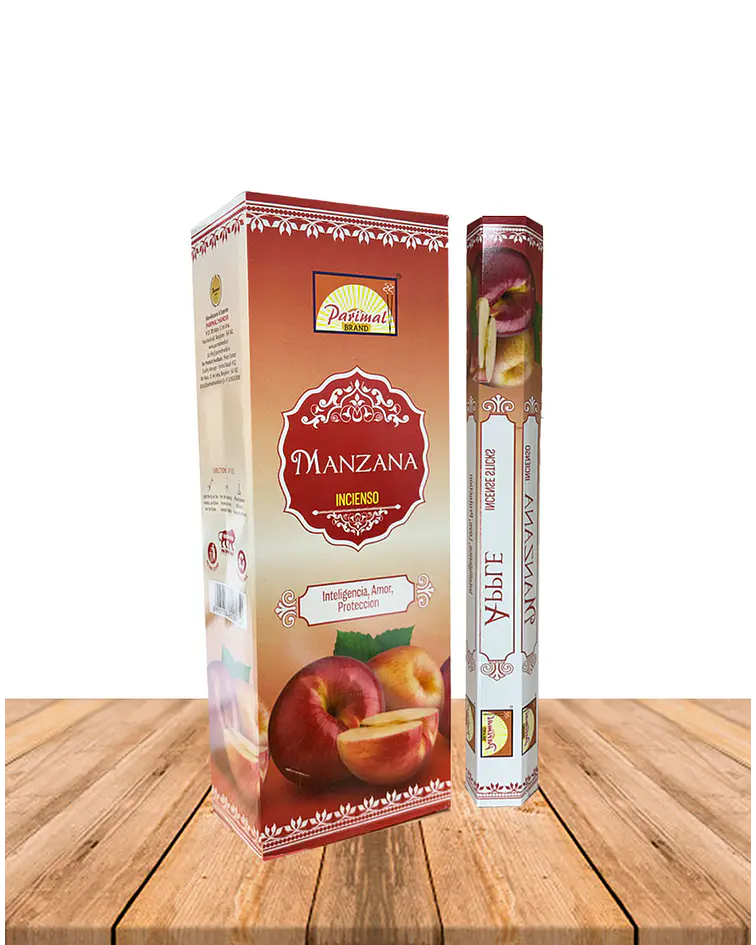 Incienso Formato Hexagonal Manzana