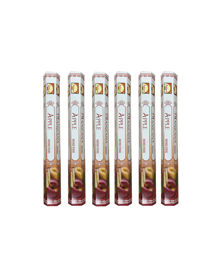 Incienso Formato Hexagonal Manzana