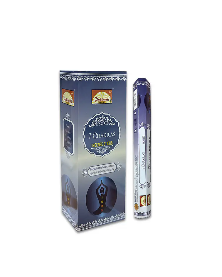 Incienso Formato Hexagonal 7 Chakras