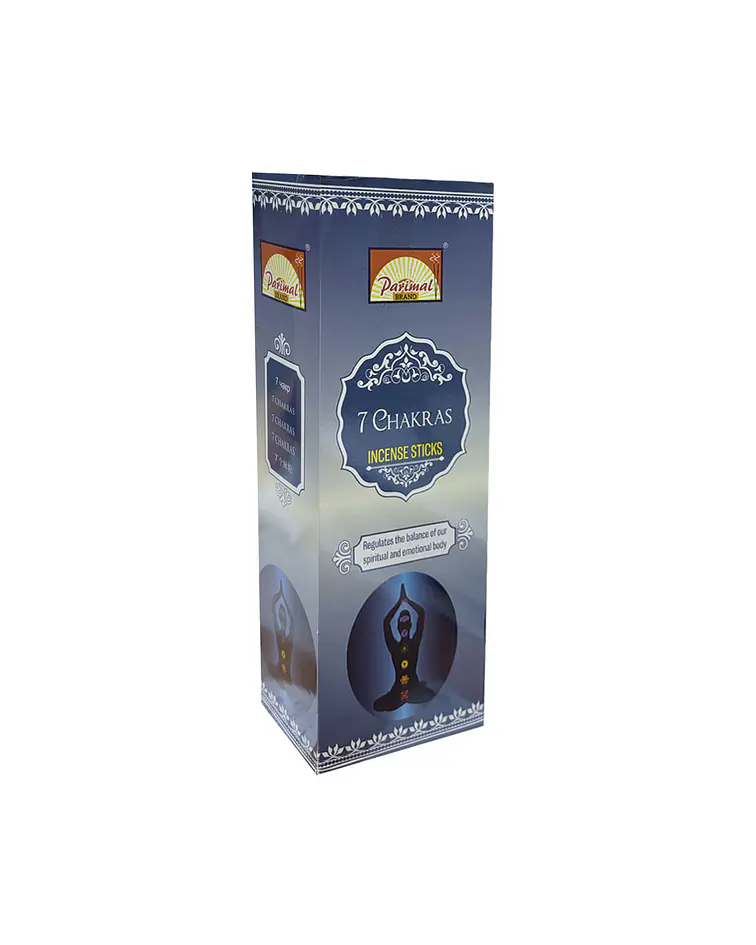 Incienso Formato Hexagonal 7 Chakras