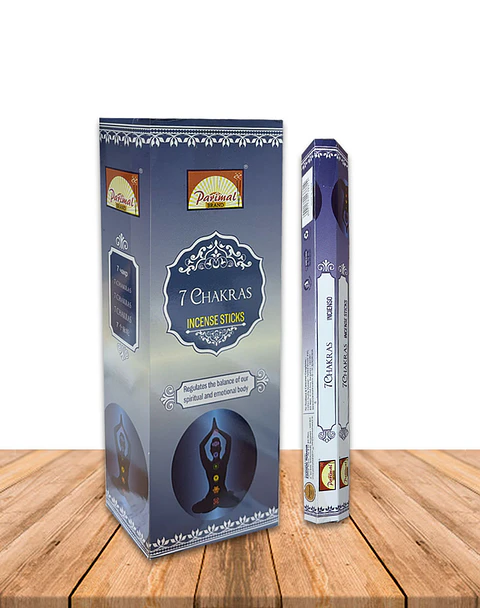 Incienso Formato Hexagonal 7 Chakras