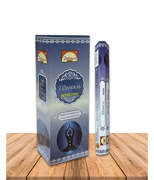 Incienso Formato Hexagonal 7 Chakras