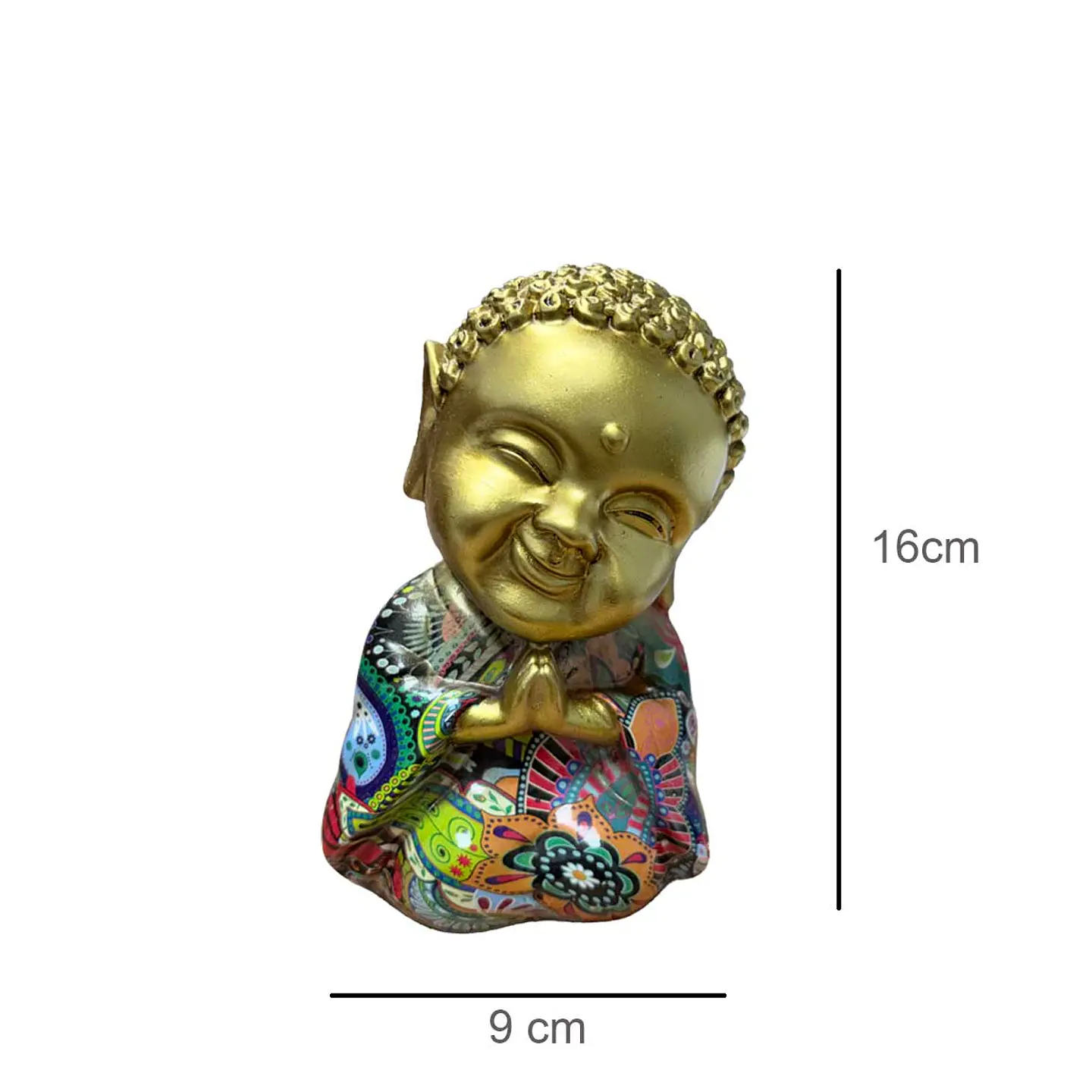 Figura Buda Chino Decorativo  JI21-160 (A) 2