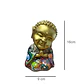 Figura Buda Chino Decorativo  JI21-160 (A) - Miniatura 2