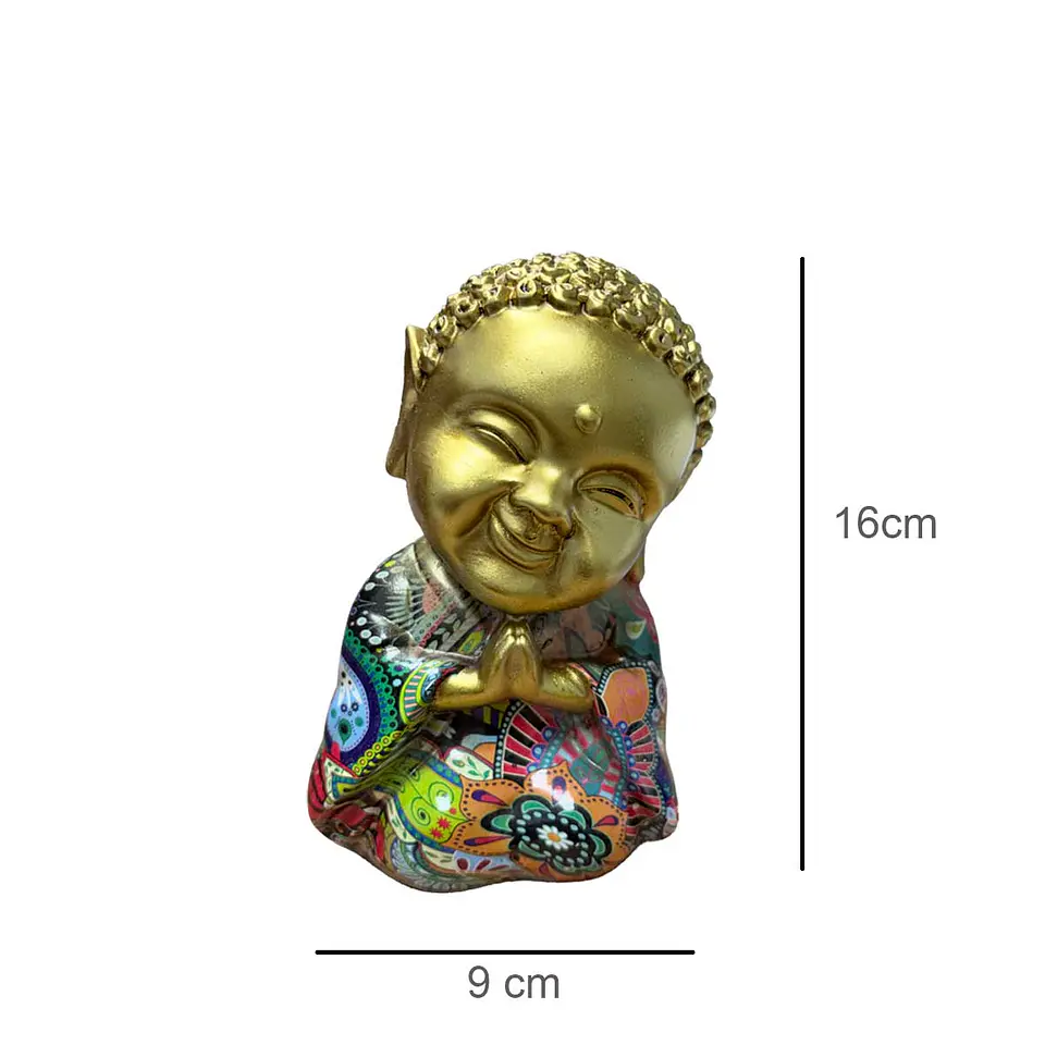 Figura Buda Chino Decorativo  JI21-160 (A) 2
