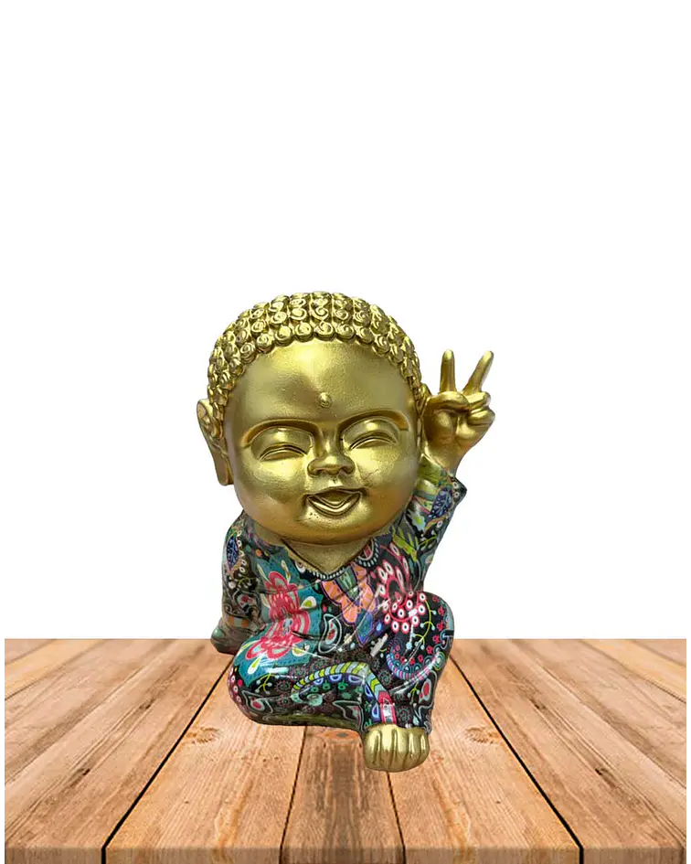 Figura Buda Chino Decorativo 6" JI21-160 (B)