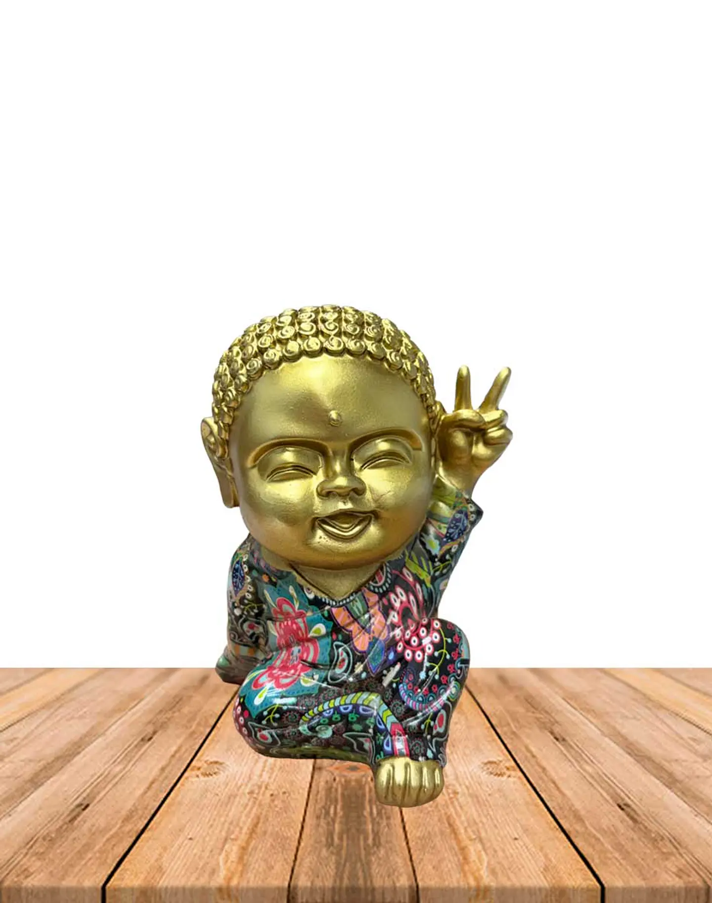 Figura Buda Chino Decorativo 6