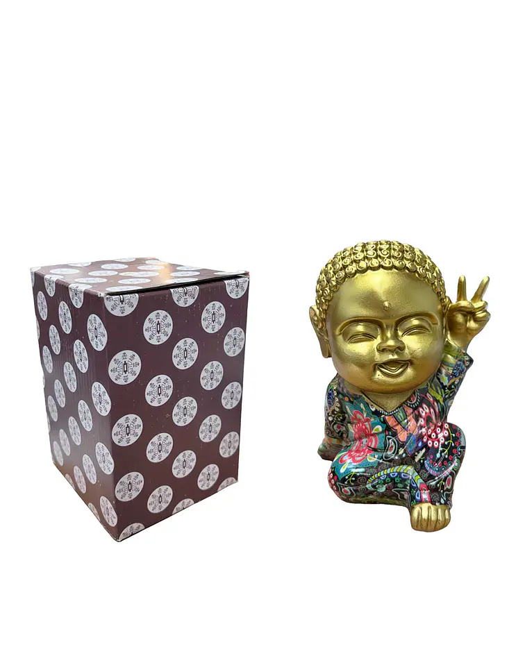 Figura Buda Chino Decorativo 6" JI21-160 (B)