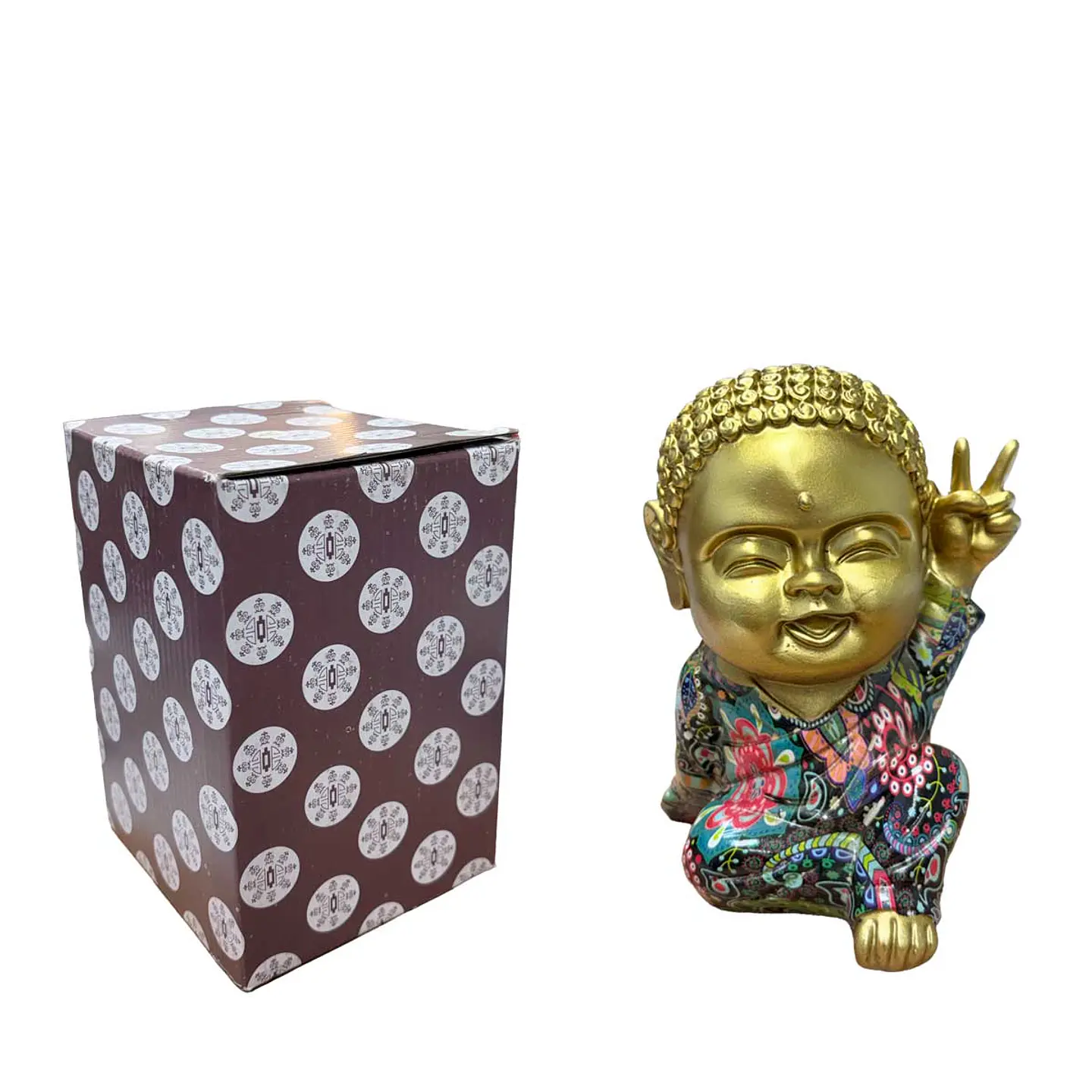 Figura Buda Chino Decorativo 6